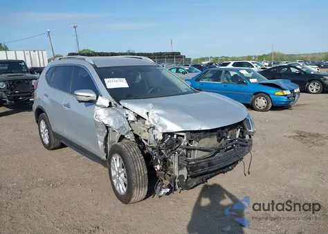 2017 Nissan Rogue Sv из США, поврежденный, VIN 5N1AT2MV4HC878808